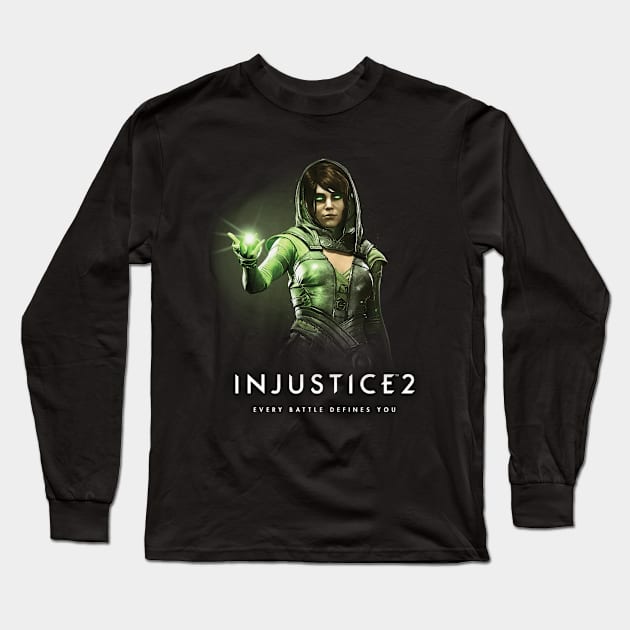 Injustice 2 - Enchantress Long Sleeve T-Shirt by Nykos